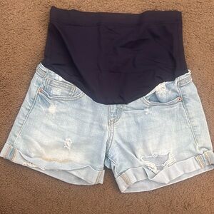 Pink Blush Maternity Shorts Size 2